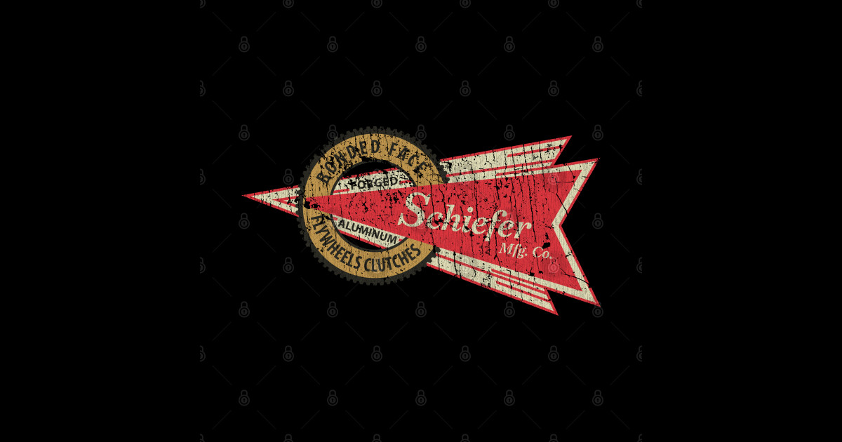 Schiefer Mfg. Co. 1947 - Drag Racing - Sticker | TeePublic