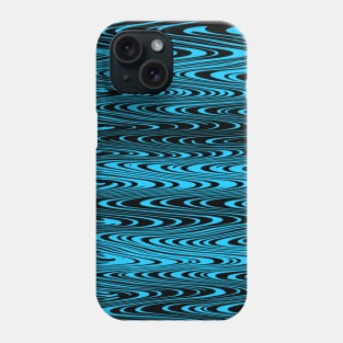 Blue Black Phone Case