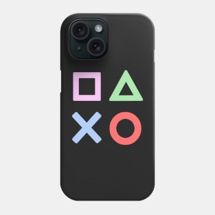 Controller Buttons Pastel Phone Case
