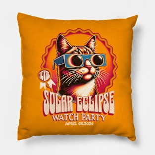 Total Solar Eclipse Watch Party Pillow