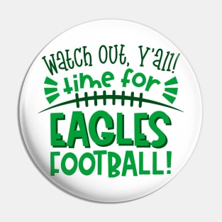 Eagles-Football Pin