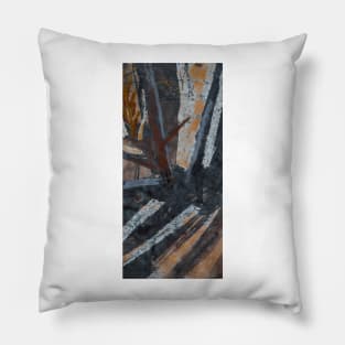 Abstract tree Pillow