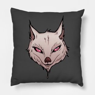 Dark Wolf Pillow