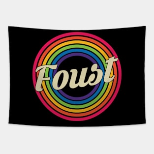 Foust - Retro Rainbow Style Tapestry