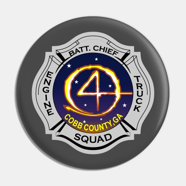 Cobb County Fire Station 4 Pin by LostHose