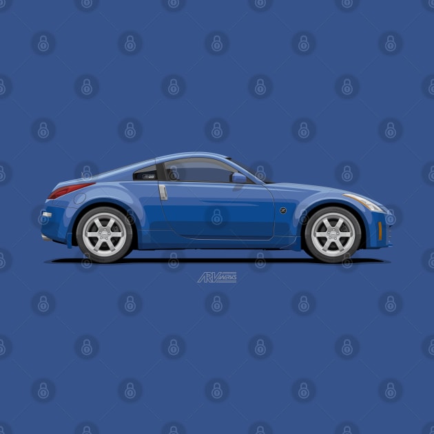 350Z Z33 Blue by ARVwerks