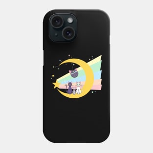 Moon Kitty Cats Phone Case