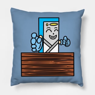 Funny karate chop Pillow