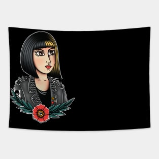 Lady Punk Tapestry