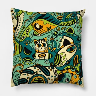 CAT -  12 Zodiac Animals Pillow