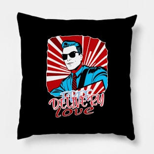 deliverly love design Pillow