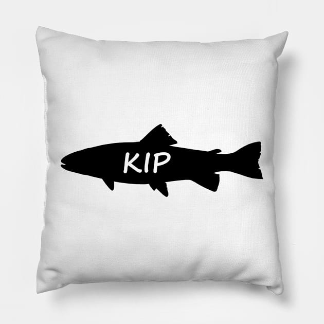 Kip Fish Pillow by gulden