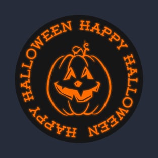 Happy Halloween Pumpkin T-Shirt