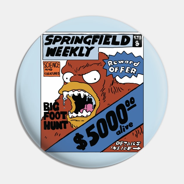 Springfield Weekly color Pin by TeeAguss