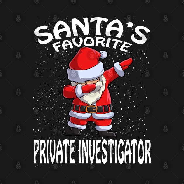 Santas Favorite Private Investigator Christmas by intelus