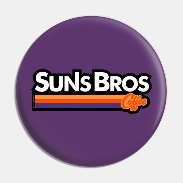 Phoenix Suns Dutch Bros Coffee - Dark Pin by CraigAhamil