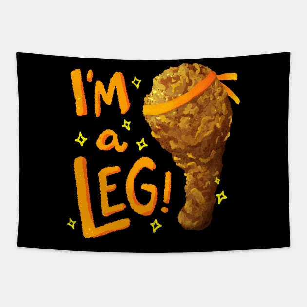 I'm a Leg Tapestry by Astrayeah