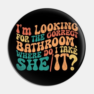 I'm looking for the correct bathroom Pin