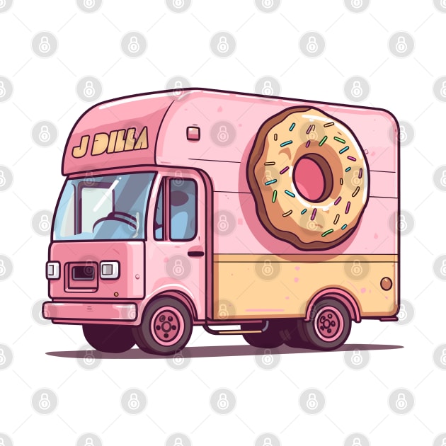 J Dilla Donuts Van by DankFutura