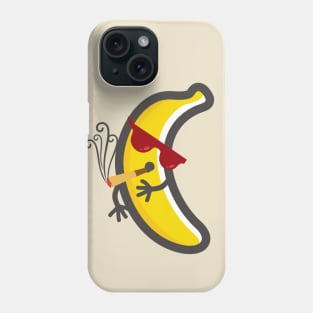 Cute banana smoking Phone Case