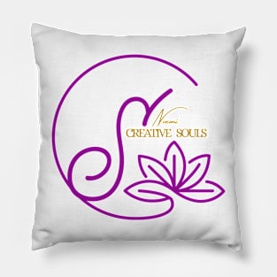 Noemi Creative Souls Purple Pillow