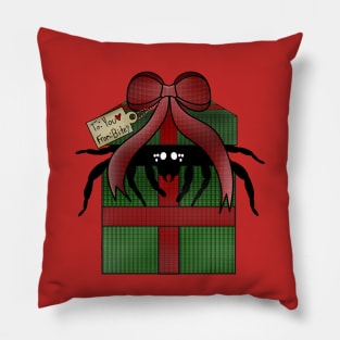 Christmas Present Spider (From: Bitey tag) Pillow