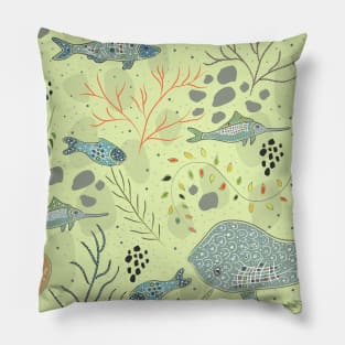 Ocean Creatures Pillow