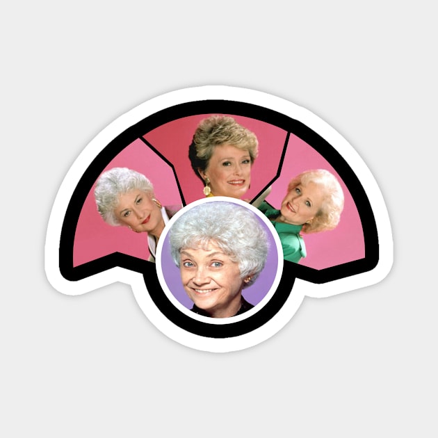 The Golden Girls Magnet by BUNDALUNA