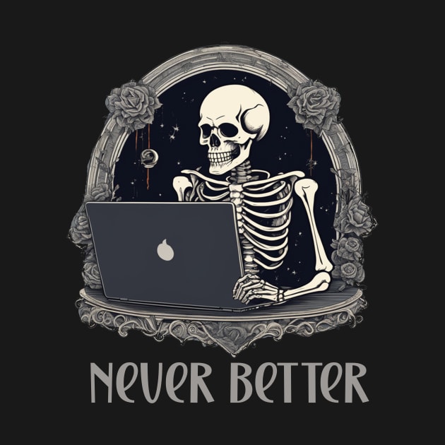 Never better skeleton laptop design by Edgi