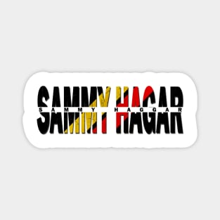 vintage typo Sammy Hagar Magnet