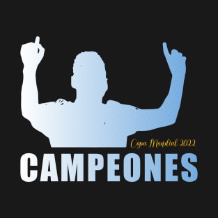 Campeones- Copa Mundial 2022 T-Shirt