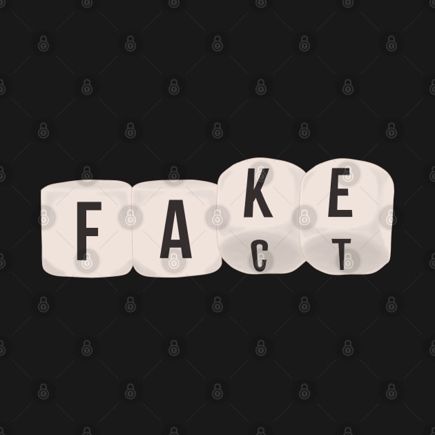 Dice Thrown Fact and Fake by DiegoCarvalho