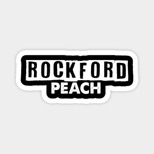 Rockford Peach Magnet