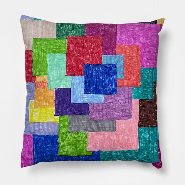 Rectangle Festival Pillow by Barschall