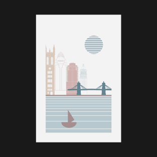 Cincinnati, OH, United States, travel poster - 03 style T-Shirt