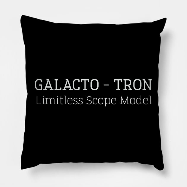 Glacto-Tron Pillow by fatbastardshirts