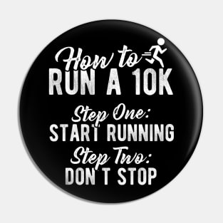 How To Run A 10K Pin