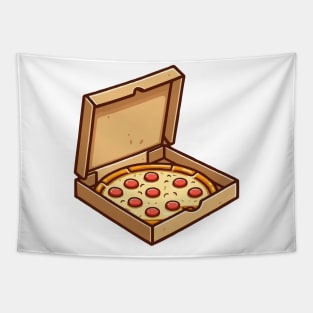 box full of pizza Tapestry