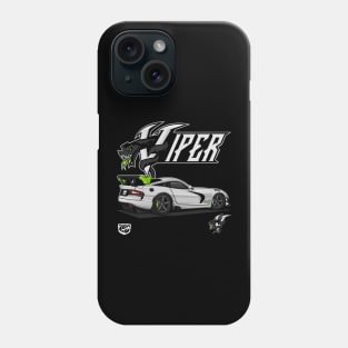 DODGE VIPER SRT 10 (WHITE) Phone Case