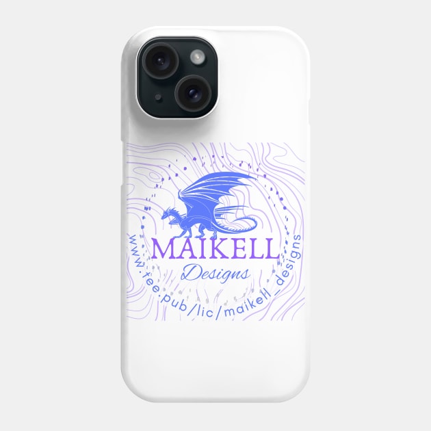 2023 Maikell Designs Logo (MD23Dra002) Phone Case by Maikell Designs