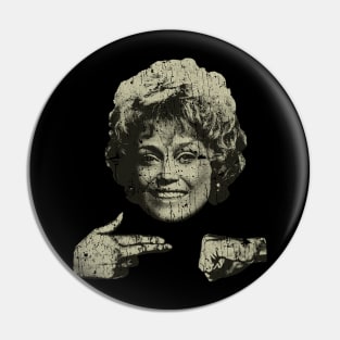 Rue McClanahan 70s -VINTAGE RETRO STYLE Pin