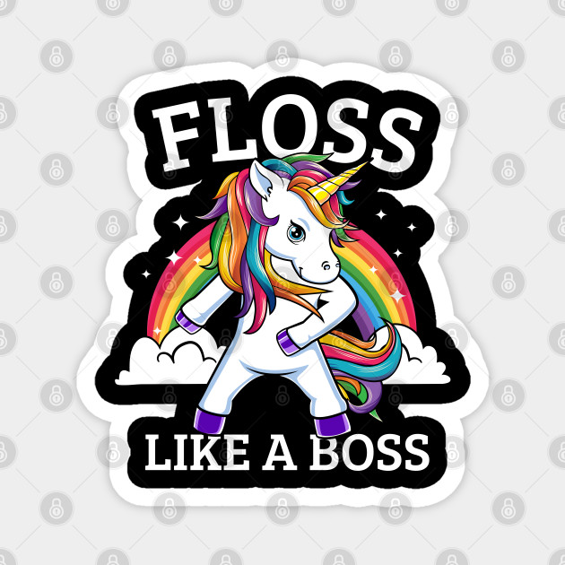 floss like a boss unicorn