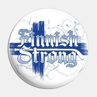 Finnish Strong - hockey in Finland Pin