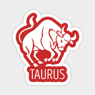 Astrological Zodiac Tee Shirts - Taurus the Bull Magnet