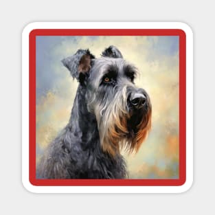 Schnauzer Magnet