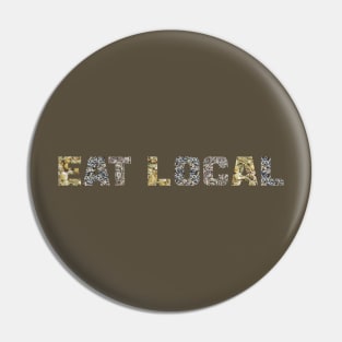 EAT LOCAL ... Herbs Pin