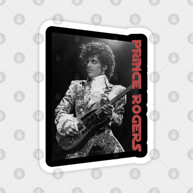 prince guitar Magnet by BUBBLEMOON