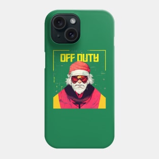 Off Duty Santa Phone Case