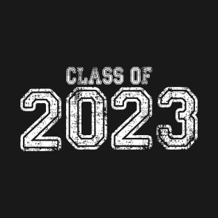 Varsity White Class of 2023 T-Shirt