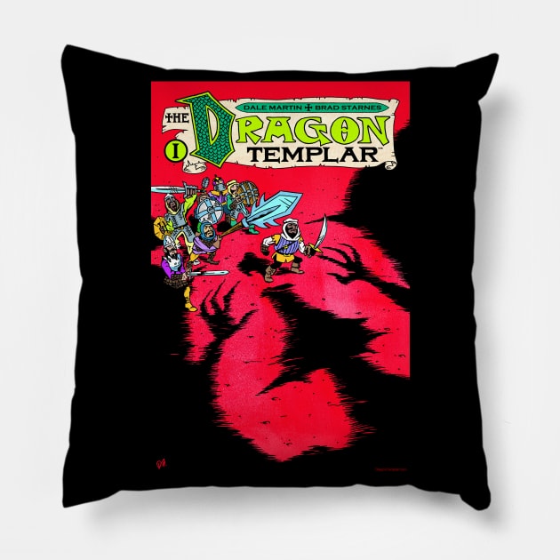 Release The Dragon! Pillow by SmearySoapbox